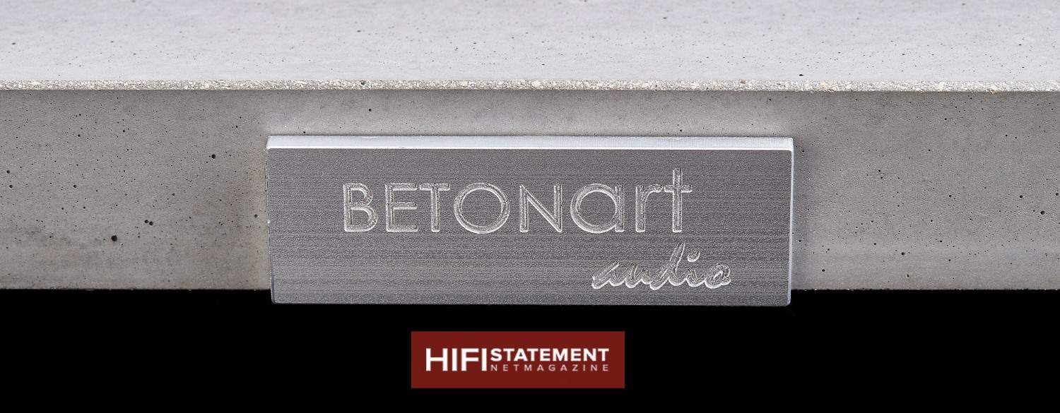 BETONart-audio Silenzio bei HIFISTATEMENT 1