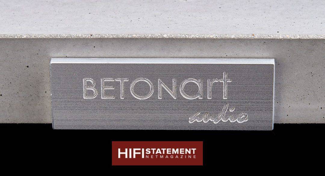 BETONart-audio Silenzio bei HIFISTATEMENT
