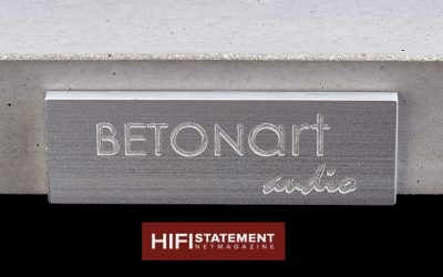 BETONart-audio Silenzio bei HIFISTATEMENT