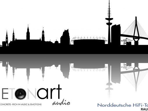 BETONart-audio auf den Norddeutschen HiFi-Tagen 2018 in Hamburg !