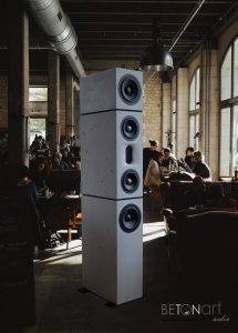Concrete loudspeaker Diverso 3
