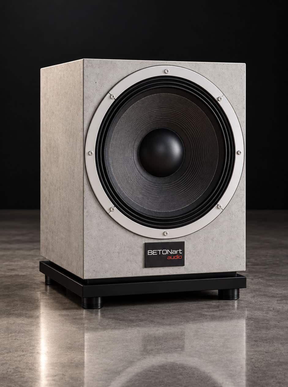TYRON PRO 21 Zoll aktiver 1000 watt Betonsubwoofer
